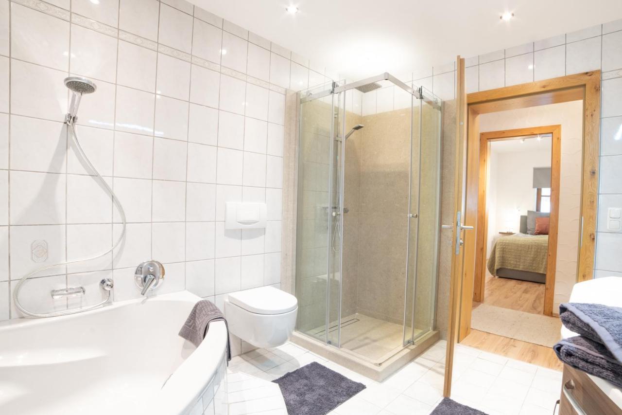 Ferienwohnung Am Wald 웨이드링 외부 사진